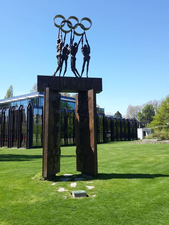 entrance olympic rings