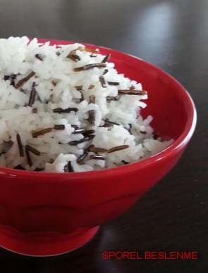 SP yabani pirinc basmati bowl