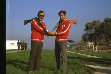 1971 (1) İzm. Akdeniz Oyunları. Fed Bşk. ve takım arkadaşım hacam Osman Giraud.